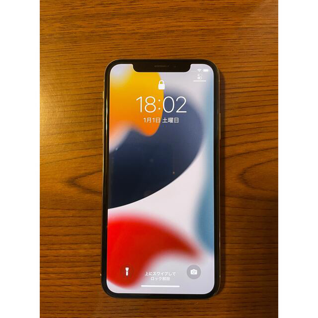 iPhone X silver 64GB SIMフリー