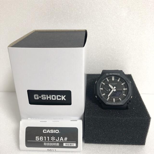 CASIO G-SHOCK GA-2100 ブラック　白黒　カシオーク