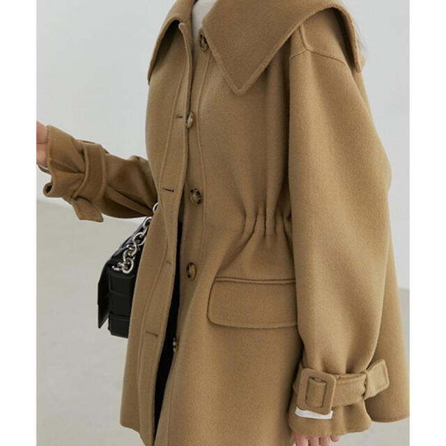 STUDIOUS(ステュディオス)のFano Studios♡Big lapel river wool coat レディースのジャケット/アウター(その他)の商品写真