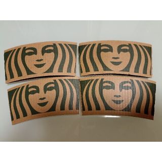 スターバックスコーヒー(Starbucks Coffee)のスターバックス　紙コップ　スリーブ(グラス/カップ)