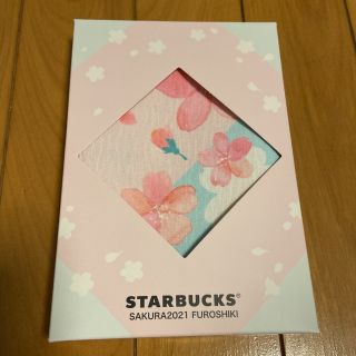 スターバックスコーヒー(Starbucks Coffee)のスターバックス　SAKURA2021 風呂敷　新品未開封(日用品/生活雑貨)