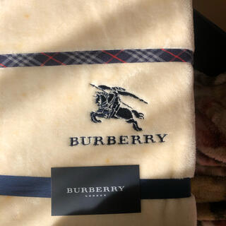 バーバリー(BURBERRY)のBurberry バーバリー 西川産業 日本製 洗える ボアシーツ(シーツ/カバー)