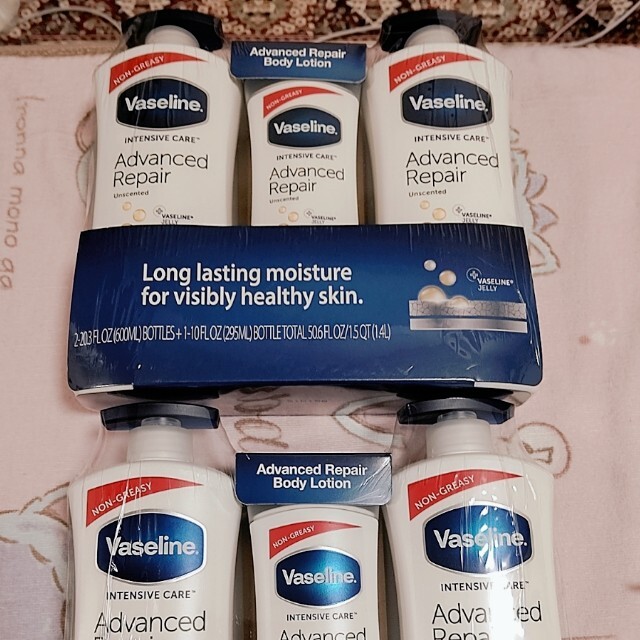 Vaseline ヴァセリンアドバンスドリペアボディローション　600ml×4