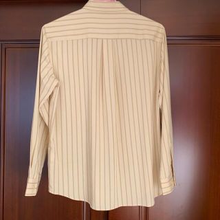 UNIQLO - ユニクロ レーヨンストライプブラウスの通販 by ふんわり