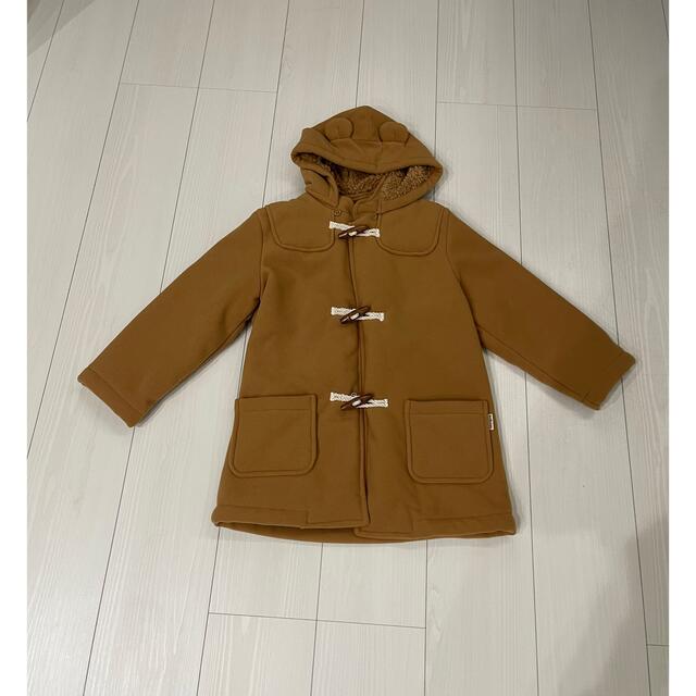 mikihouse(ミキハウス)のミキハウス　ダッフルコート120 新品 キッズ/ベビー/マタニティのキッズ服女の子用(90cm~)(コート)の商品写真