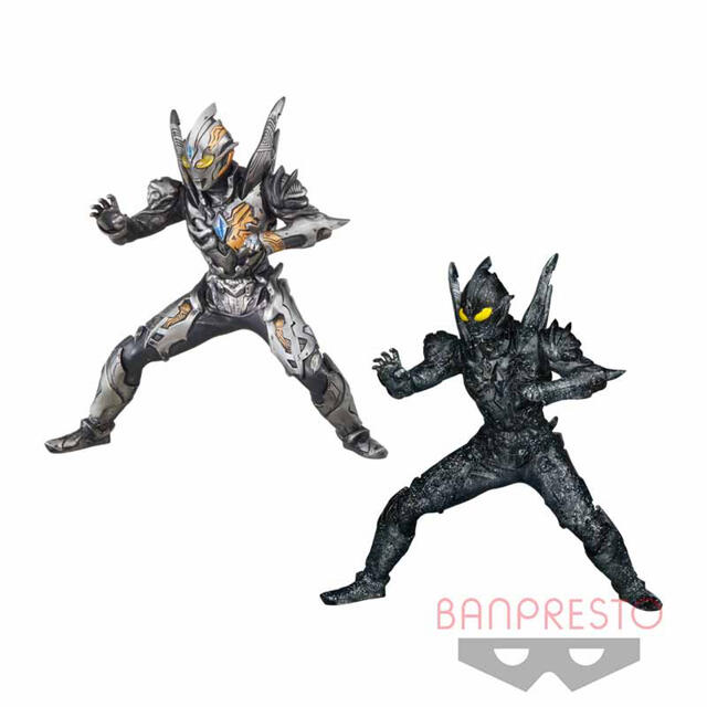 BANPRESTO(バンプレスト)のウルトラマントリガー 英雄勇像 トリガーダーク  新品未開封  2種セット   エンタメ/ホビーのフィギュア(特撮)の商品写真