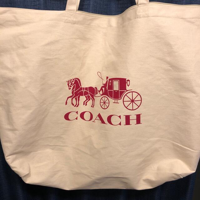 COACH(コーチ)のコーチCOACH コットン　トートバッグ　新品 レディースのバッグ(トートバッグ)の商品写真