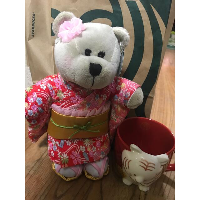 ベアリスタの女の子とマグカップ☆お正月 2022 大切な 6758円 www