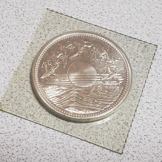 天皇陛下御在位60年記念 1万円銀貨！ 記念硬貨！！(貨幣)