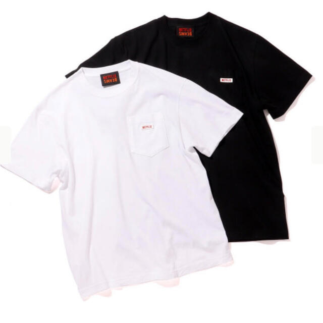 BEAMS(ビームス)のNETFLIX BEAMS 2Pack Pocket T-Shirt L 新品 メンズのトップス(Tシャツ/カットソー(半袖/袖なし))の商品写真
