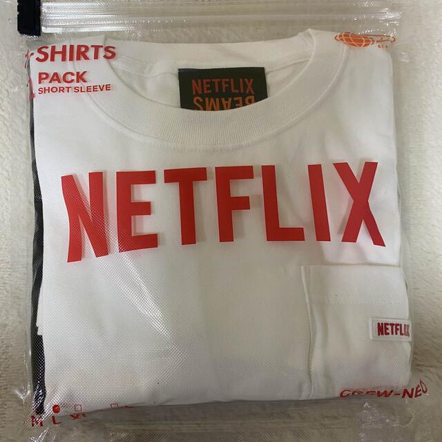 BEAMS(ビームス)のNETFLIX BEAMS 2Pack Pocket T-Shirt L 新品 メンズのトップス(Tシャツ/カットソー(半袖/袖なし))の商品写真