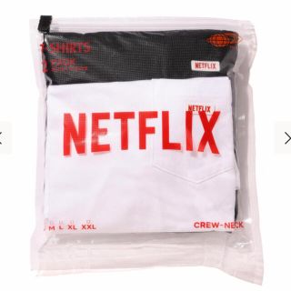 ビームス(BEAMS)のNETFLIX BEAMS 2Pack Pocket T-Shirt L 新品(Tシャツ/カットソー(半袖/袖なし))