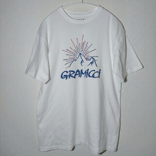 グラミチ(GRAMICCI)のグラミチ　グラフィックロゴTシャツ　ホワイト(Tシャツ/カットソー(半袖/袖なし))