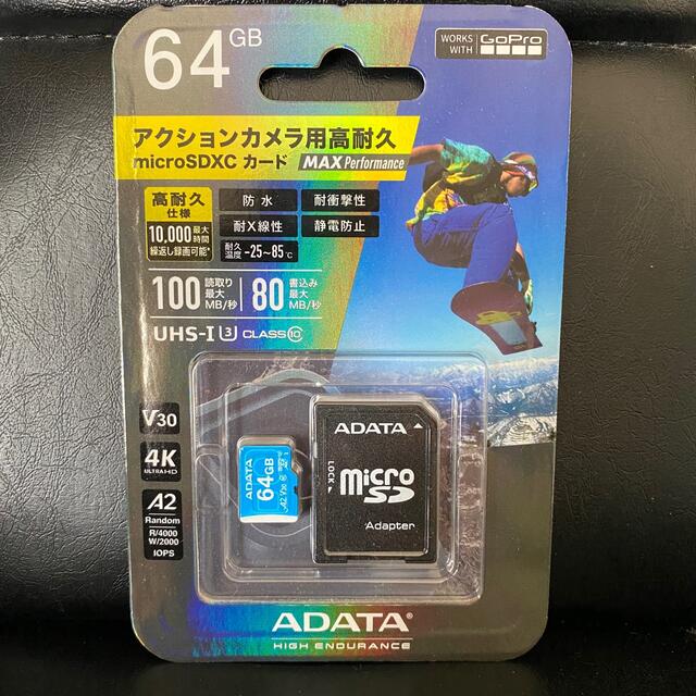 GoPro HERO10　+  64GB sd  card超美品