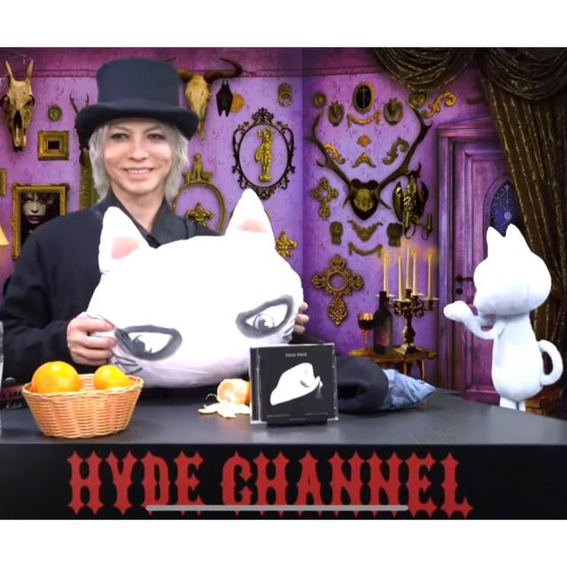 L'Arc~en~Ciel - エディ Edyh クッションブランケット HYDE 黒ミサ