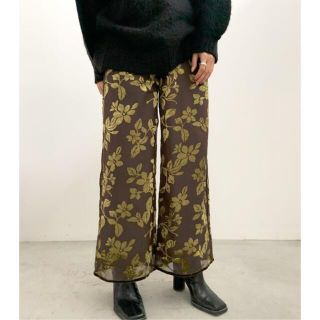 アメリヴィンテージ(Ameri VINTAGE)のUNDRESSED LUNA OPAL WIDE PANTS(カジュアルパンツ)