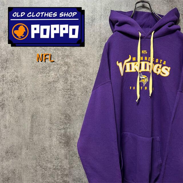 NFL バイキングス Minnesota Vikings スウェット 古着 M