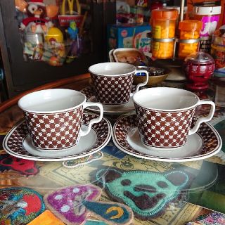 ノリタケ(Noritake)のノリタケ バーサトーン カップ&ソーサー 3客(食器)