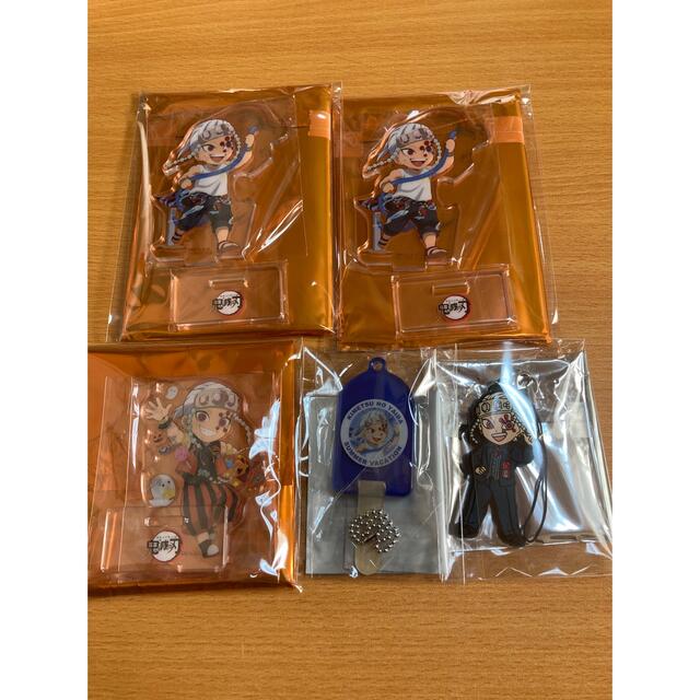 鬼滅の刃 フィギュア アクスタ ラバストグッズセット-