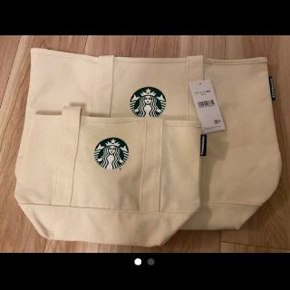 スターバックスコーヒー(Starbucks Coffee)のスターバックス トートバッグ 大小セット(トートバッグ)