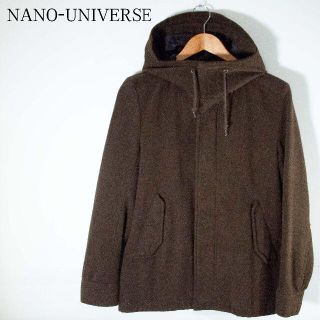 ナノユニバース(nano・universe)のNANO-UNIVERSE メンズ　フード付きコート　Sサイズ(ピーコート)