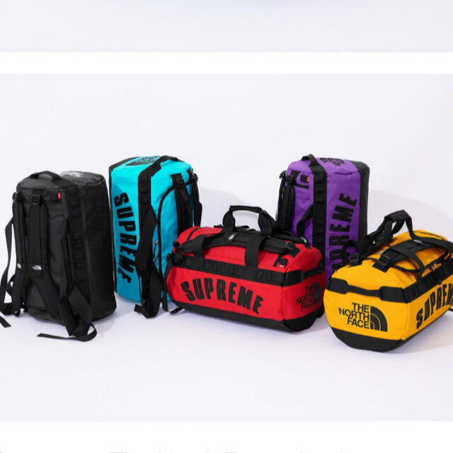 Supreme TNF Arc Logo Camp Duffle Bag 2