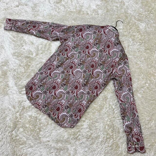 ETRO - 【美品】エトロ 長袖シャツ ペイズリー 総柄 花柄 コットン