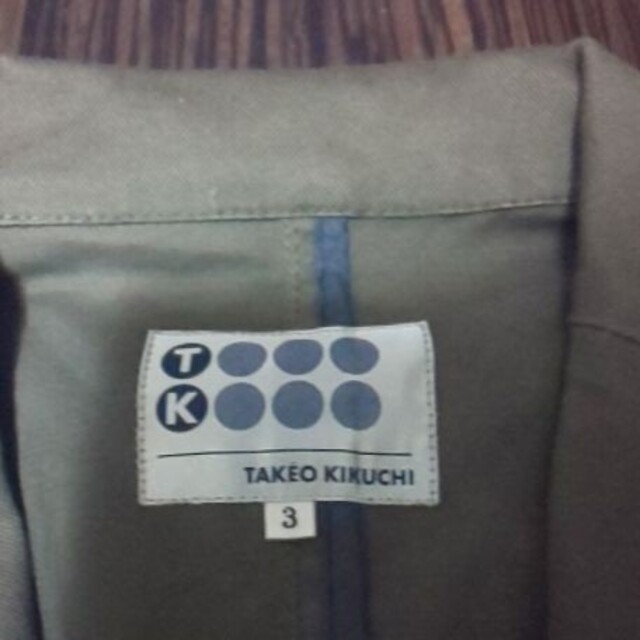 TAKEO KIKUCHI(タケオキクチ)のTAKEO KIKUCH コットンジャケット メンズのジャケット/アウター(テーラードジャケット)の商品写真