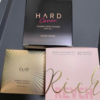 ホリカホリカ(Holika Holika)のクッションファンデーション 3セット CLIO ホリカホリカ(ファンデーション)