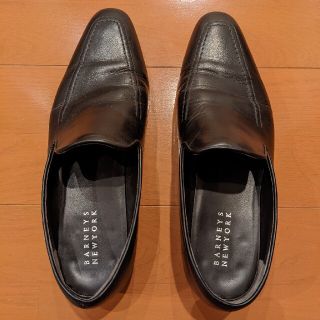 バーニーズニューヨーク(BARNEYS NEW YORK)のバーニーズ スリッポン 革靴 US7(たちこさん専用)(ドレス/ビジネス)