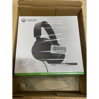マイクロソフト(Microsoft)の新品　Xbox ステレオ ヘッドセット(ヘッドフォン/イヤフォン)
