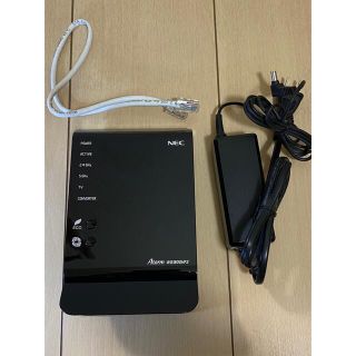 エヌイーシー(NEC)のNEC PA-WG1800HP2 Aterm ルーター(PC周辺機器)