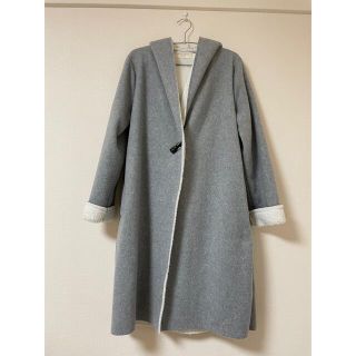 ショコラフィネローブ(chocol raffine robe)のchocol raffine robe ボアコート(ロングコート)