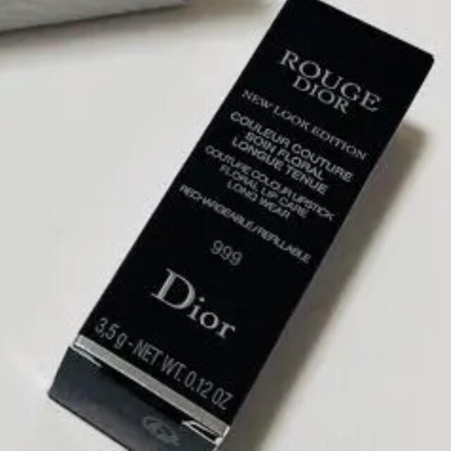 Dior(ディオール)のDior リップ 千鳥格子 999v コスメ/美容のベースメイク/化粧品(口紅)の商品写真