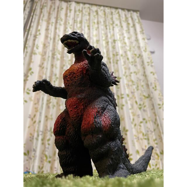 赤いゴジラ ソフビフィギュア おもちゃ - 特撮