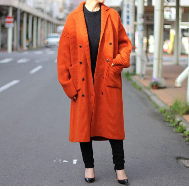 TAN ニット コート | www.innoveering.net