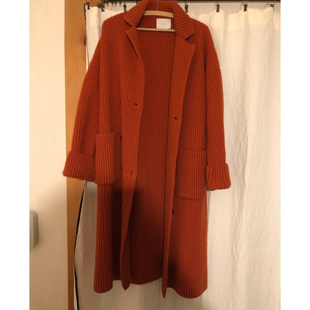 TAN ニット コート | www.innoveering.net