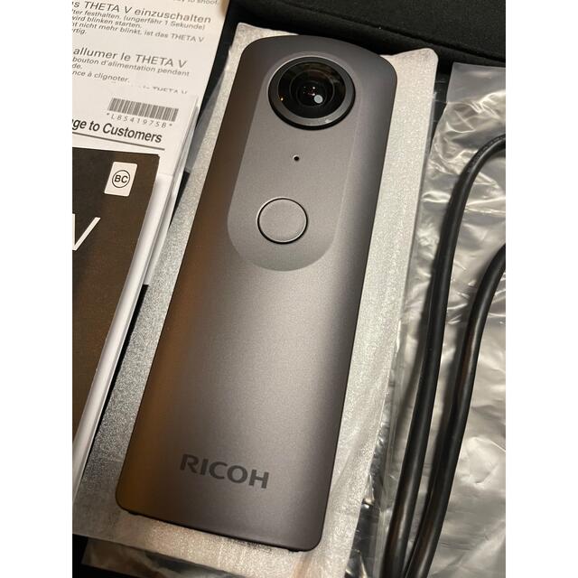 【値下げしました！】RICOH THETA V 360°動画&静止画カメラ