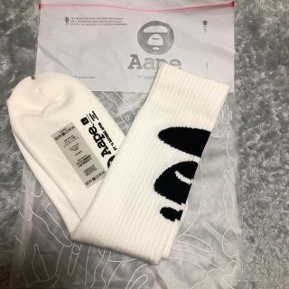 アベイシングエイプ(A BATHING APE)の新品　men's Aape エイプソックス(ソックス)