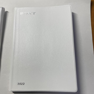 SONY 2022年　非売品　ダイアリー　2冊セット(カレンダー/スケジュール)