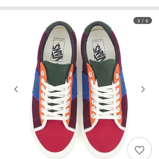 VANS(ヴァンズ)のvans スエードスニーカー　新品未使用 レディースの靴/シューズ(スニーカー)の商品写真