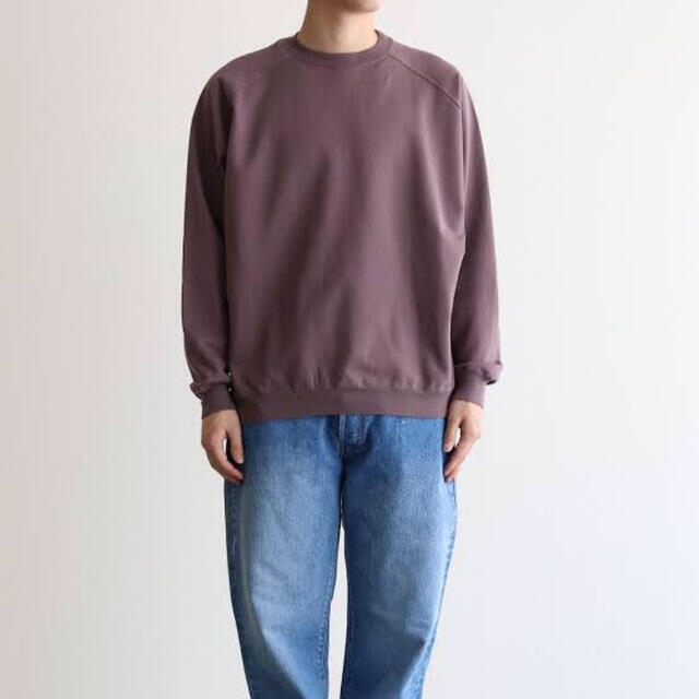 2021ss AURALEE SUPER SOFT SWEAT BIG P/O