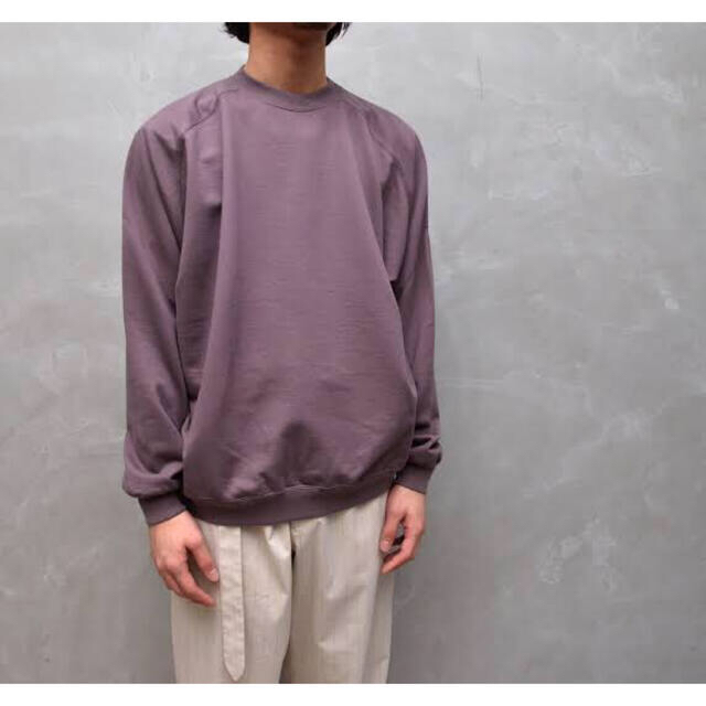 【AURALEE】SUPPER SOFT SWEAT BIG P/Oスウェット