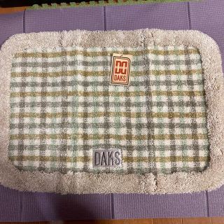 ダックス(DAKS)の【未使用　シミあり】DAKS バス（玄関）マット　45×65cm(バスマット)