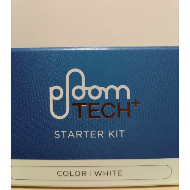 PloomTECH(プルームテック)のプルームテックプラススターターキットホワイト新品未使用 メンズのファッション小物(タバコグッズ)の商品写真