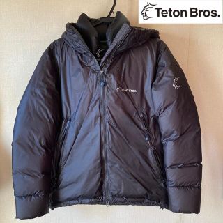 アークテリクス(ARC'TERYX)のほぼ未使用美品 Teton Bros. ハイブリッド ダウン フーディ 黒 XS(ダウンジャケット)