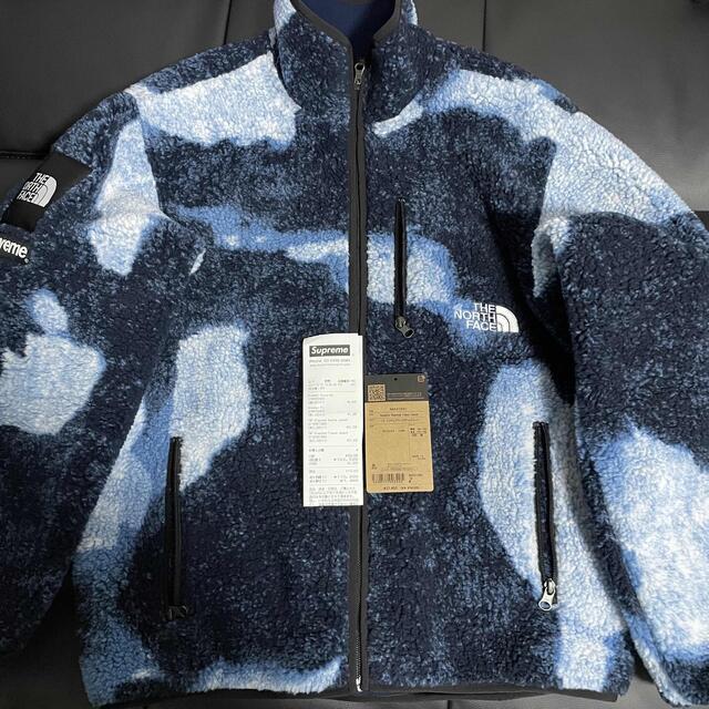 Suprme / North Face Fleece S Indigo フリース