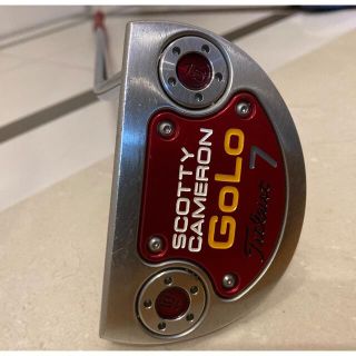 スコッティキャメロン(Scotty Cameron)のタイトリスト スコッティキャメロン ゴロ パター GoLo 7 (クラブ)