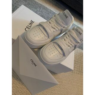 CEFINE - CELINE セリーヌ 完売人気ミッドスニーカーの通販|ラクマ
