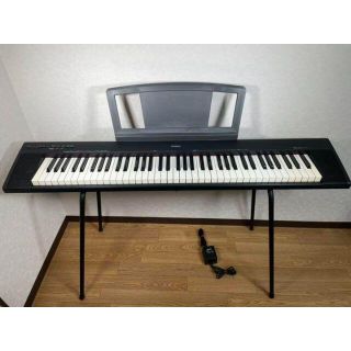 ヤマハ(ヤマハ)の【美品】YAMAHA NP-30 譜面台、スタンド付(キーボード/シンセサイザー)